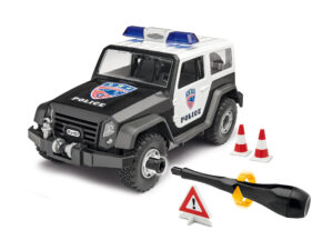 Junior Kit Offroad Vehicle Police scala 1/20
