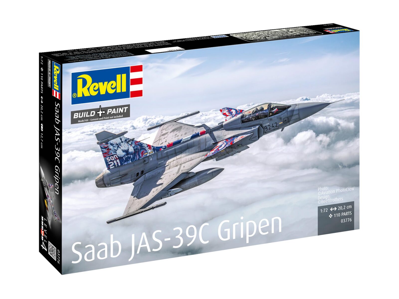 1/72 Saab JAS-39C Gripen DS Modellismo Saab JAS-39C Gripen scala 1/72 REVELL