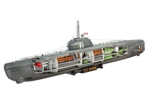 German Submarine Type Xxi scala 1/144