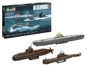 Wilhelm Bauer, Type 206A, Type scala 1/144