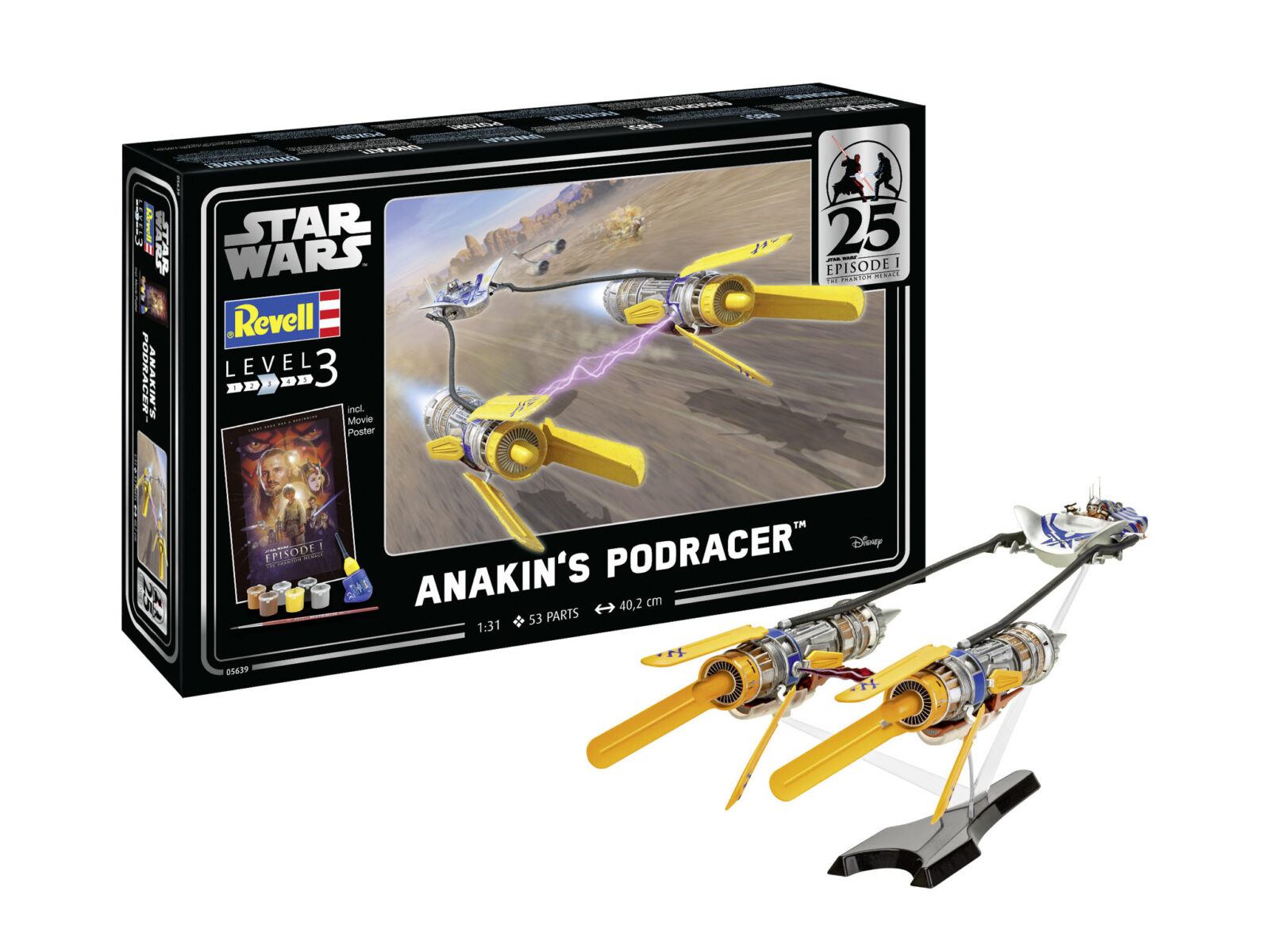 Confezione regalo 1/31 Episode 1 25th Anakin's Podracer DS Modellismo Confezione regalo Episode 1 25th scala 1/31