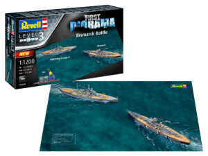 1/1200 First Diorama Bismarck Battle REVELL