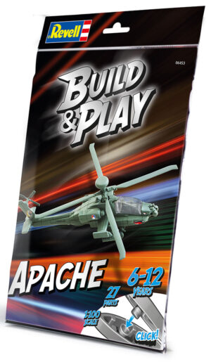 Build & Play AH-64 Apache scala 1/100 REVELL