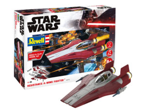 Resistance A-wing Fighter, red scala 1/44