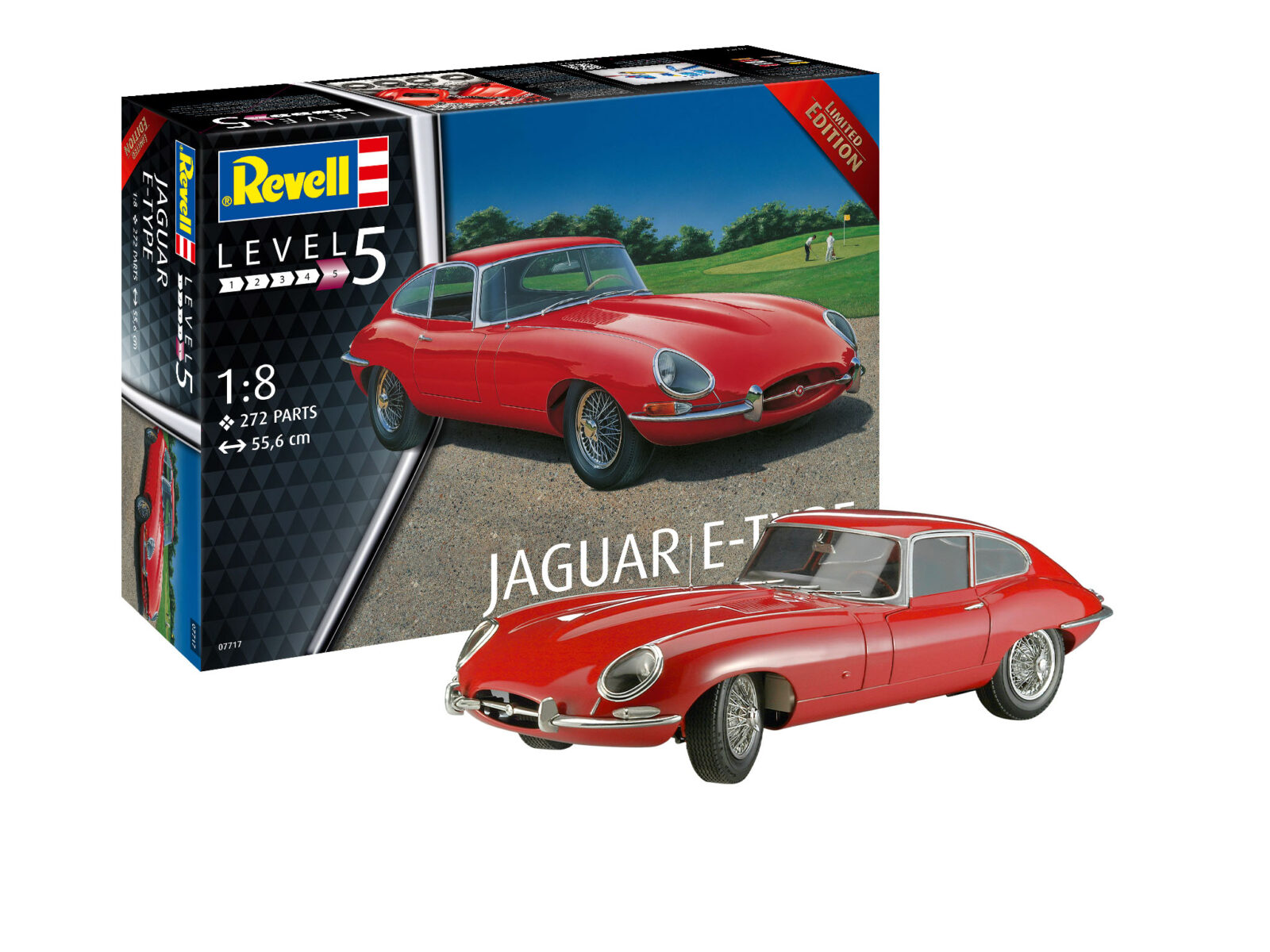 1/8 Jaguar E-Type (edizione limitata) DS Modellismo Jaguar E-Type (edizione limitata) scala 1/8