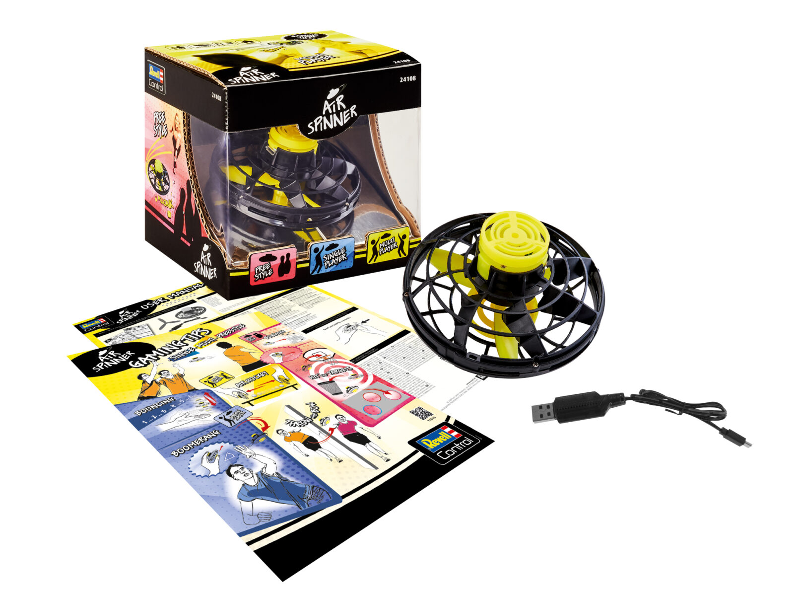 Air Spinner Nero DS Modellismo Air Spinner Nero REVELL