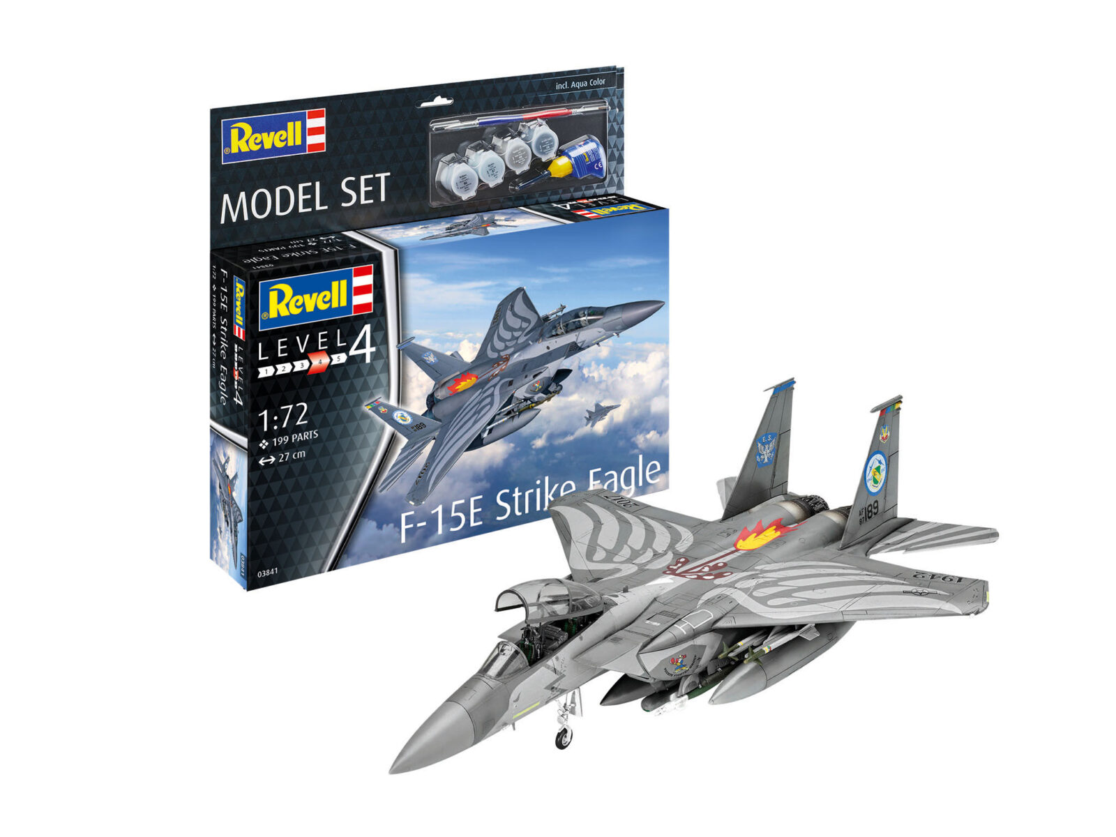 1/72 Model Set F-15E Strike Eagle DS Modellismo Model Set F-15E Strike Eagle scala 1/72