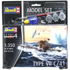Model Set German Submarine Type scala 1/350