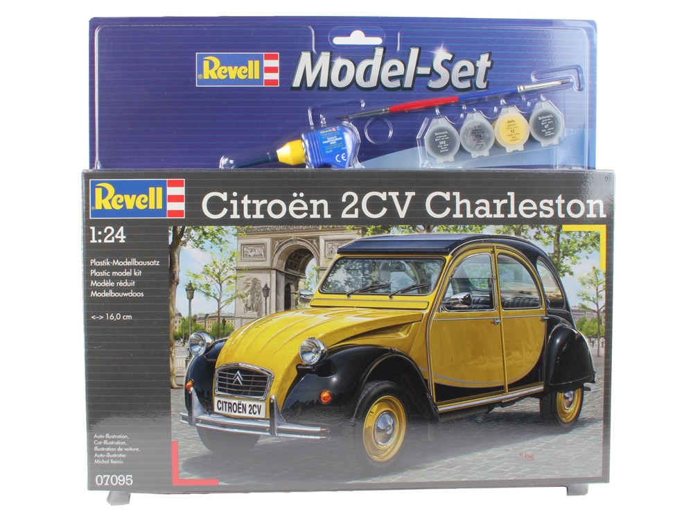 1/24 Model Set Citroen 2CV DS Modellismo Model Set Citroen 2CV scala 1/24 REVELL