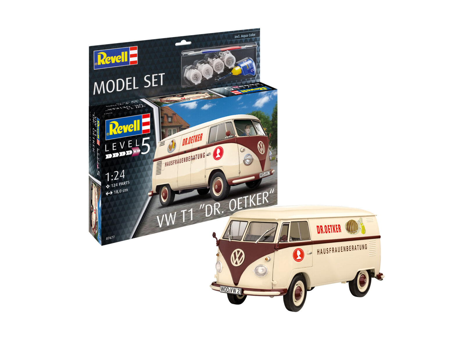 1/24 Model Set VW T1 "Dr. Oetker" DS Modellismo Model Set VW T1 "Dr. Oetker" scala 1/24