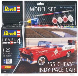 Model Set '55 Chevy Indy Pace Car scala 1/25