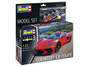 Model Set Corvette C8 Coupè scala 1/25