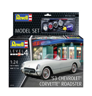 Model Set 1953 Chevrolet Corvette scala 1/24