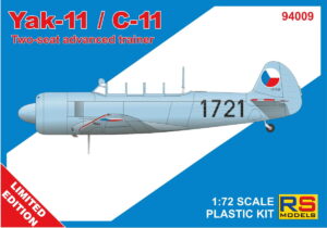 Yak-11 / C-11 scala 1/72 RS MODELS
