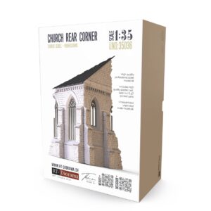 Church Rear Corner scala 1/35 RT-DIORAMA