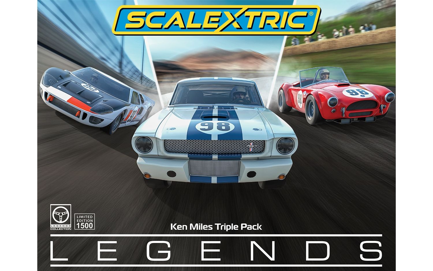 Ken Miles Triple Pack DS Modellismo Ken Miles Triple SCALEXTRIC