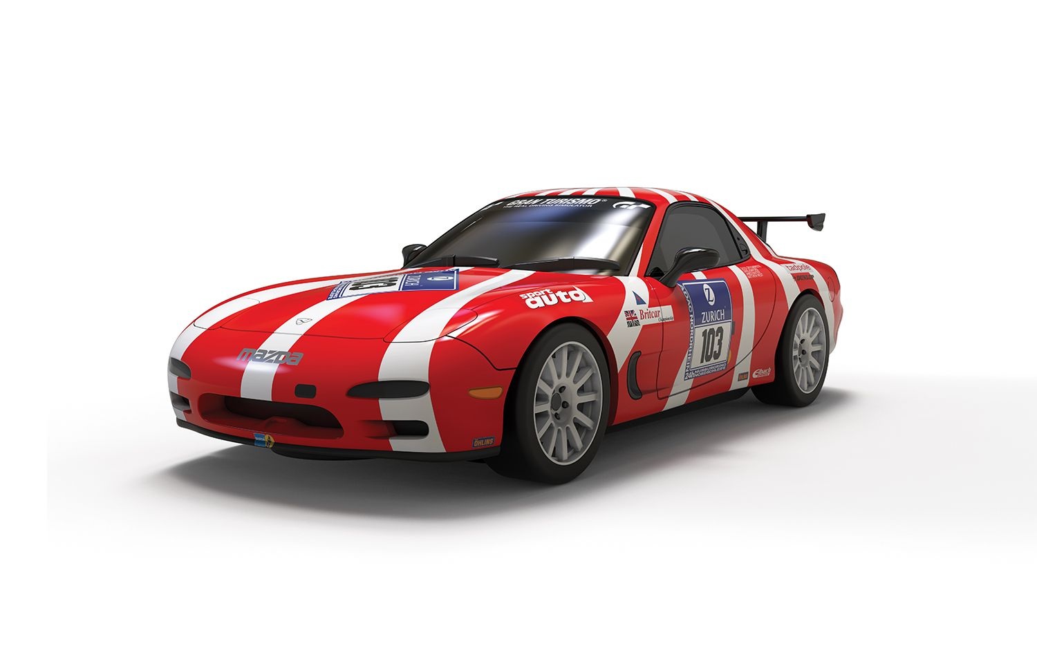 Mazda RX7 FD - Nurburgring 24 2007 DS Modellismo Mazda RX7 Fd Nurburgring 24 SCALEXTRIC