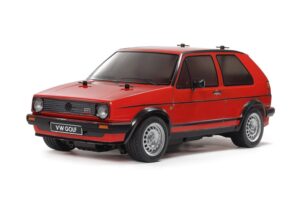 RC Volkswagen Golf II Gti 16V Red scala 1/10