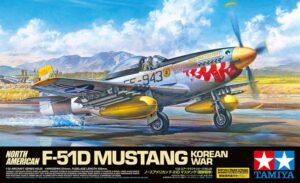 F-51D Mustang Korean War scala 1/32 TAMIYA