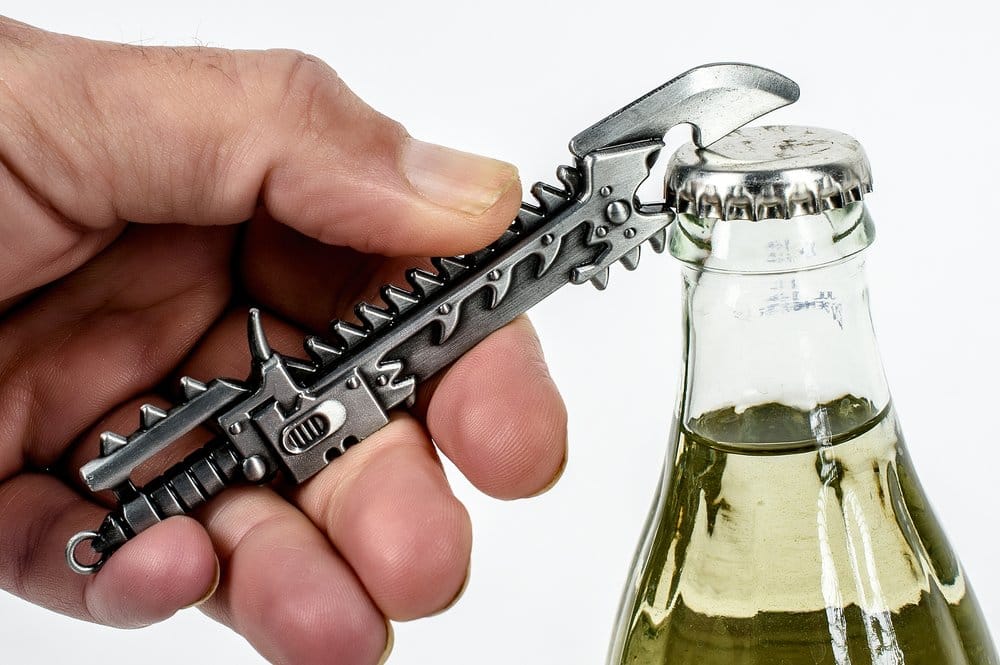 Apribottiglie Warhammer 40,000 Chaos Chainsword DS Modellismo Apribottiglie Warhammer 40,000 Chaos