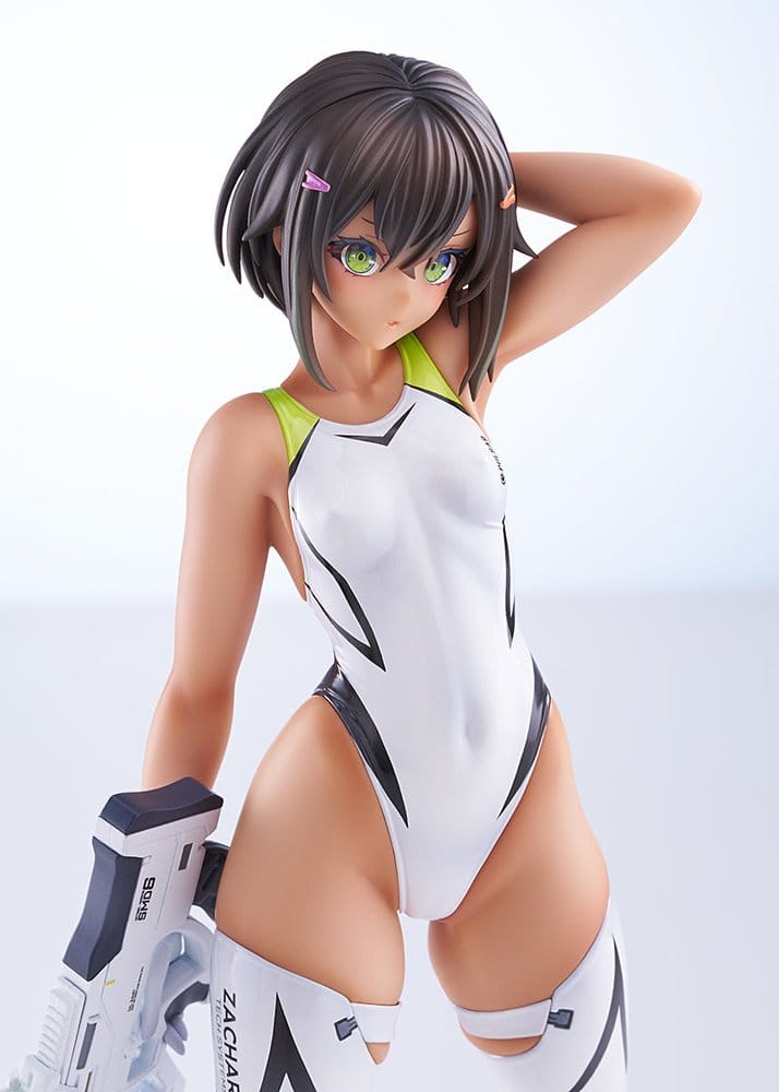 Arms Note PVC Figure 1/7 Buchou-chan of the Swimming Club White Swimsuit Ver. 22 cm DS Modellismo Arms Note PVC Figure Buchou-chan scala 1/7