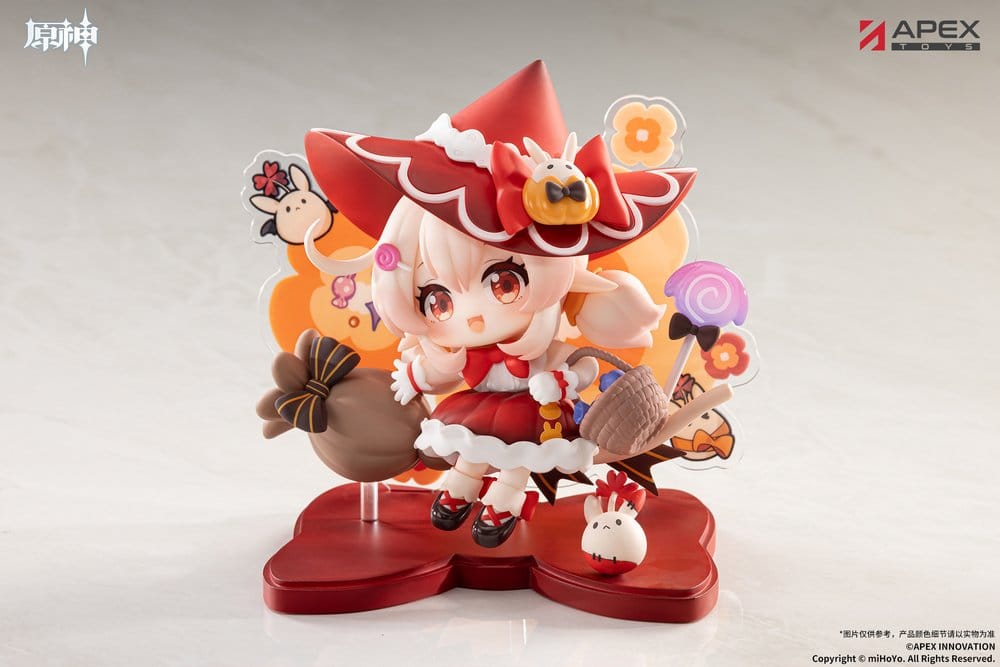 Genshin Impact You Ye Qi Xiang Series PVC Mini Figure Klee 11 cm DS Modellismo Genshin Impact You Ye Qi Xiang Mini Klee