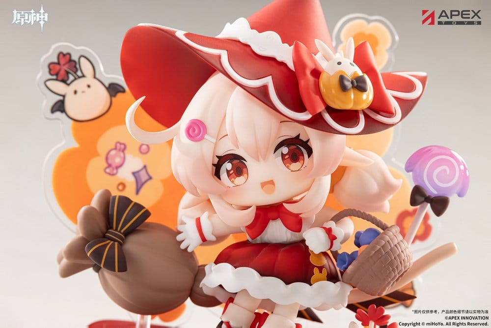 Genshin Impact You Ye Qi Xiang Series PVC Mini Figure Klee 11 cm DS Modellismo Genshin Impact You Ye Qi Xiang Mini Klee