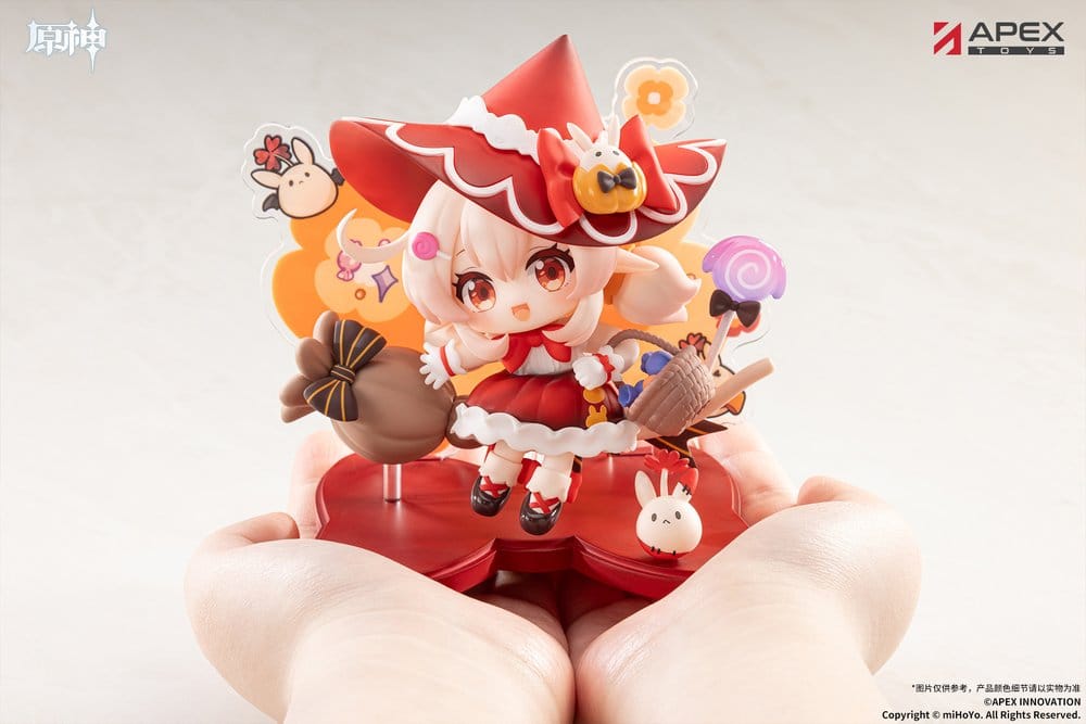 Genshin Impact You Ye Qi Xiang Series PVC Mini Figure Klee 11 cm DS Modellismo Genshin Impact You Ye Qi Xiang Mini Klee