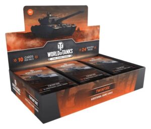 World Tanks Tcg Twinfire Booster Display