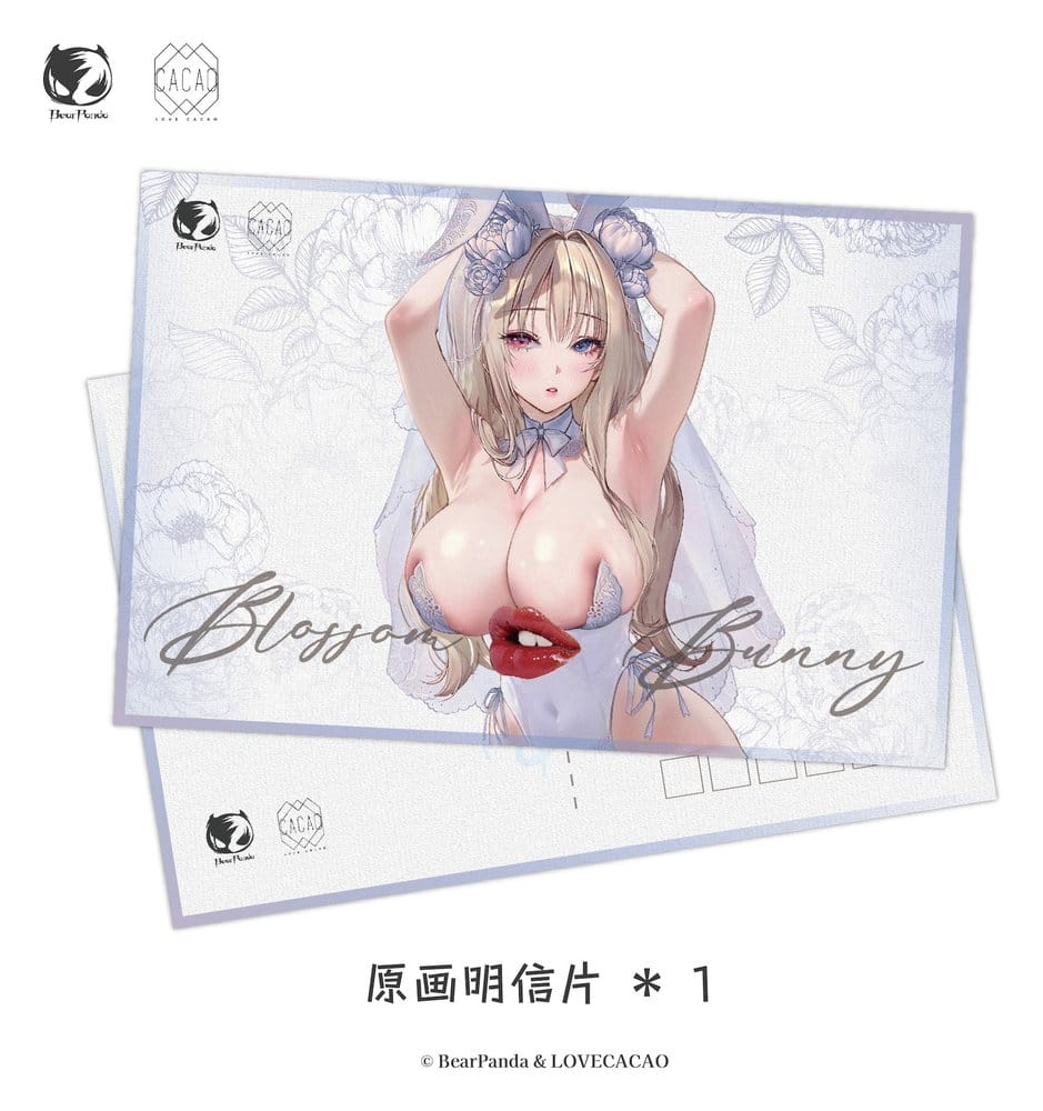Statua Original Character PVC 1/4 Blossom Bunny Illustration by Lovecacao 28 cm DS Modellismo Statua Original Character PVC scala 1/4