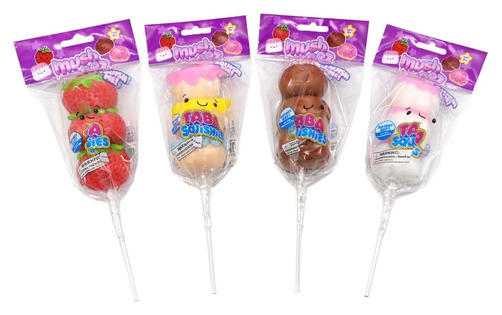 Mushmeez Squeeze Figures Sweet Friends 27 cm Display (12) DS Modellismo Mushmeez Squeeze Sweet Friends Display (12)