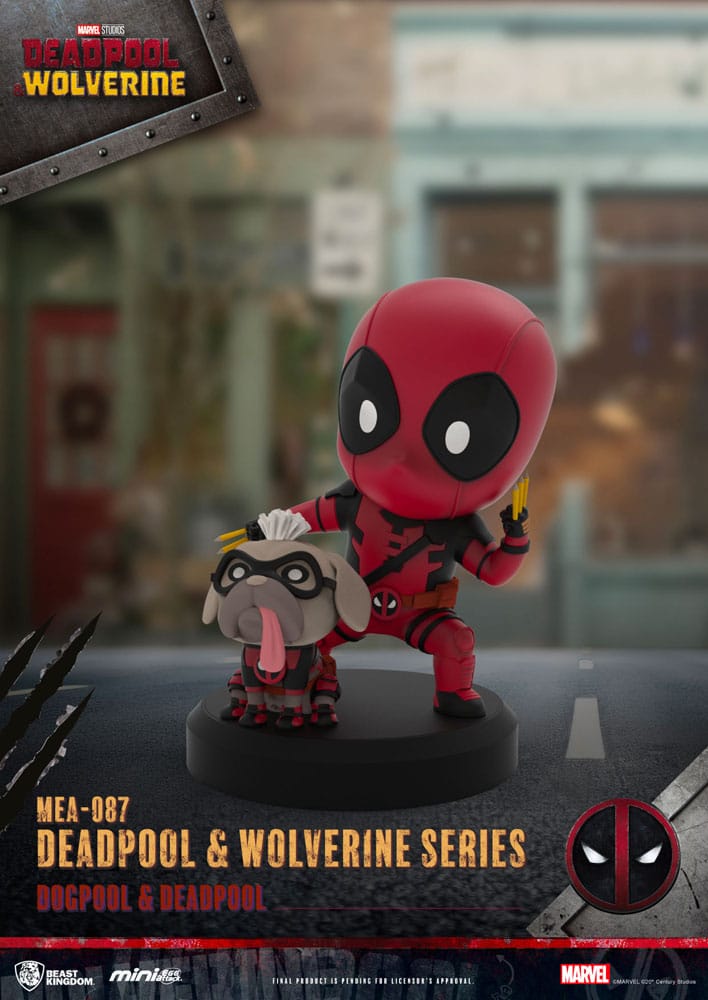 Deadpool 3 Deadpool & Wolverine Series Mini Egg Attack Figures 8 cm DS Modellismo Deadpool 3 Deadpool & Wolverine Mini Egg