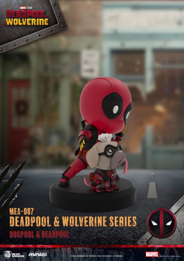 Deadpool 3 Deadpool & Wolverine Series Mini Egg Attack Figures 8 cm DS Modellismo Deadpool 3 Deadpool & Wolverine Mini Egg
