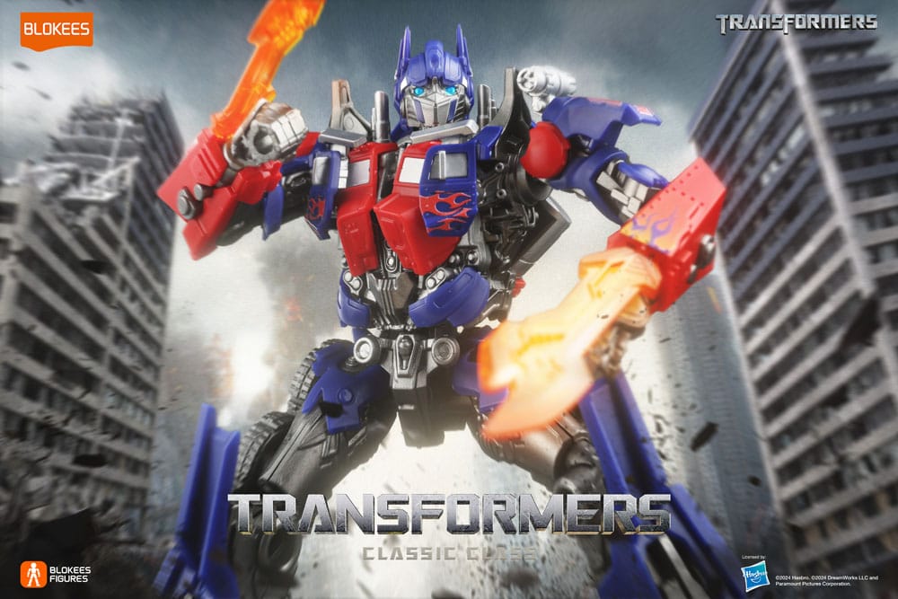Transformers Blokees Plastic Model Kit Classic Class 09 Optimus Prime DS Modellismo Transformers Blokees Plastic Model Kit