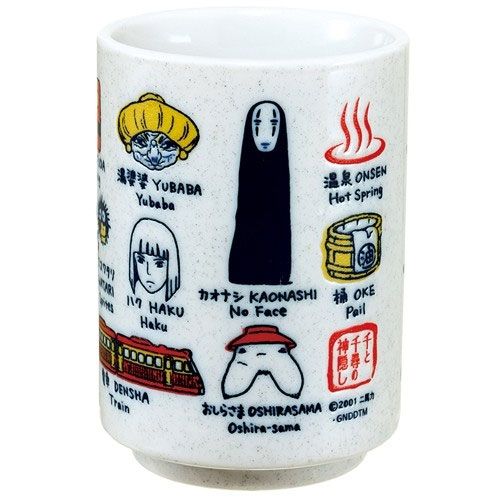 Spirited Away Japanese Tea Cup Characters DS Modellismo Spirited Away Japanese Tea Cup Characters