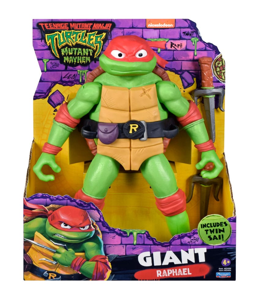 Teenage Mutant Ninja Turtles: Mutant Mayhem Action Figure Giant Raphael 30 cm DS Modellismo Teenage Mutant Ninja Turtles: Mutant Mayhem