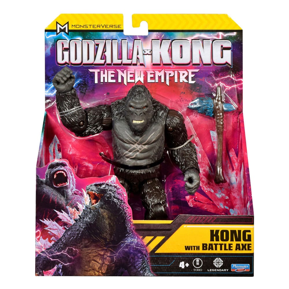 Godzilla x Kong: The New Empire Action Figure Kong with Battle Axe 15 cm DS Modellismo Godzilla x Kong: Empire Action Kong