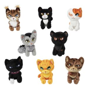 Peluche Warrior Cats Blind Box Mini Mystery