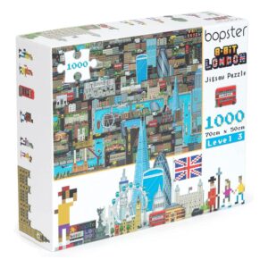8-Bit Pixel Puzzle London Level 3 1000