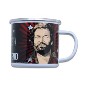Tazza Bud Spencer smaltato Legend
