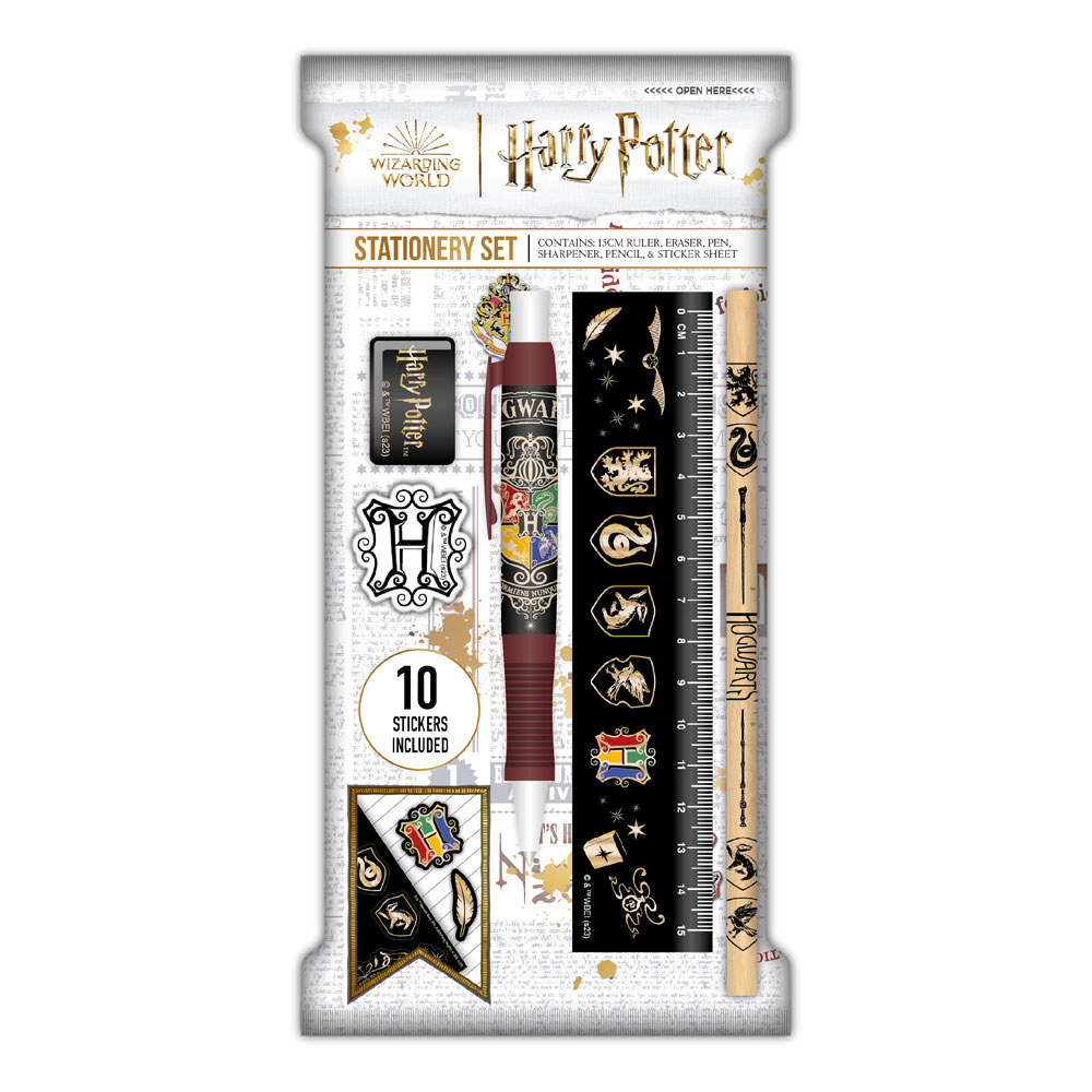 Harry Potter Stationery Set Paper Pouch Colourful stemma Case (6) DS Modellismo Harry Potter Stationery Paper Pouch