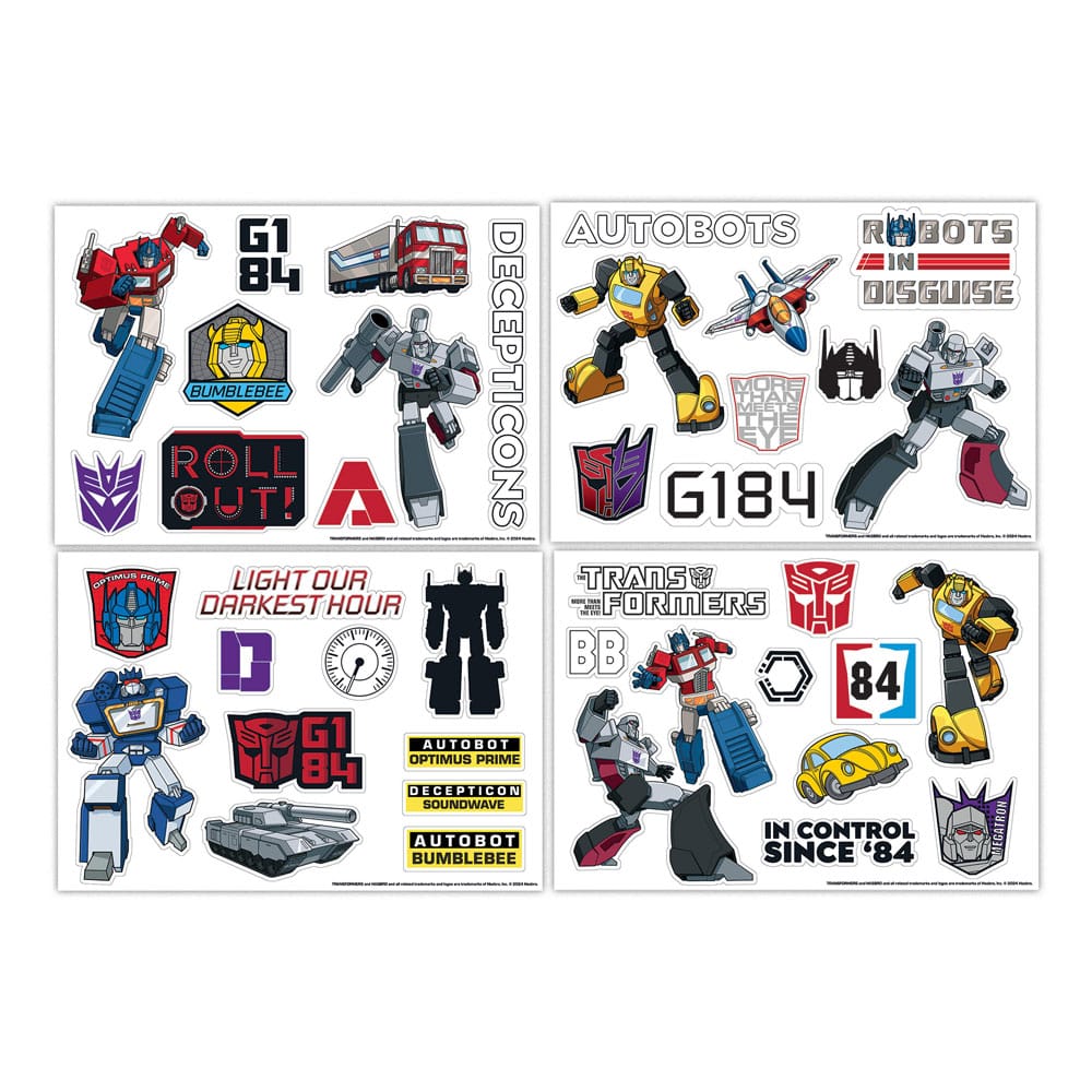 Set di adesivi Transformers Various DS Modellismo di adesivi Transformers Various