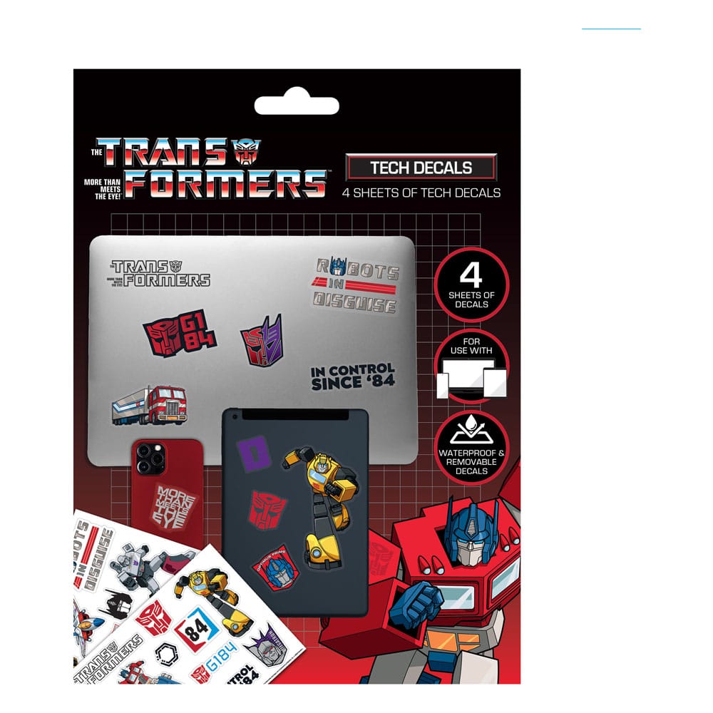 Set di adesivi Transformers Various DS Modellismo di adesivi Transformers Various