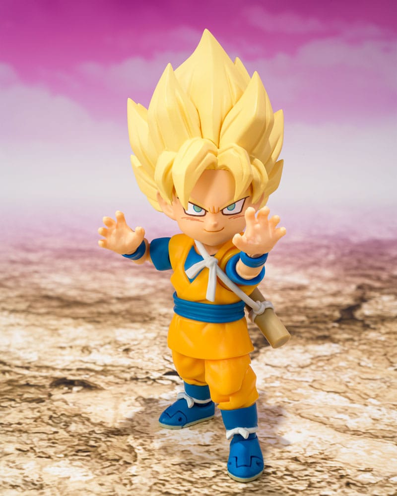 Dragon Ball S.H.Figuarts Action Figure Super Saiyan Son Goku (mini) Daima 8 cm DS Modellismo Dragon Ball S.H.Figuarts Action Super Saiyan