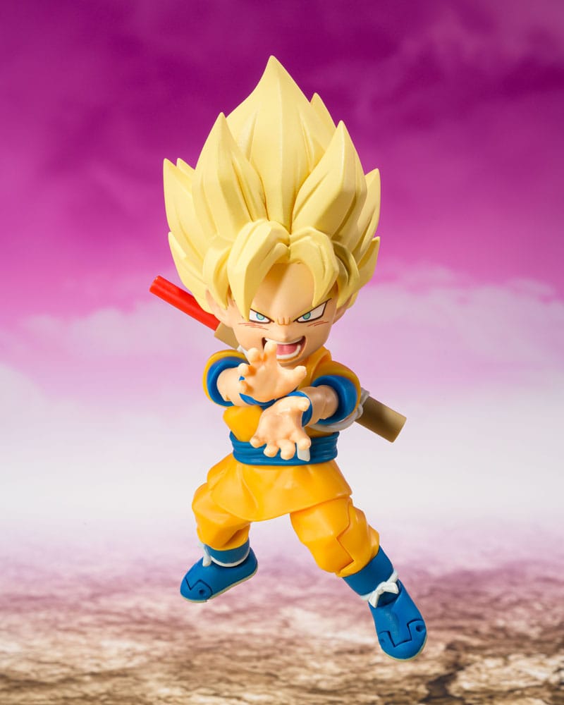 Dragon Ball S.H.Figuarts Action Figure Super Saiyan Son Goku (mini) Daima 8 cm DS Modellismo Dragon Ball S.H.Figuarts Action Super Saiyan