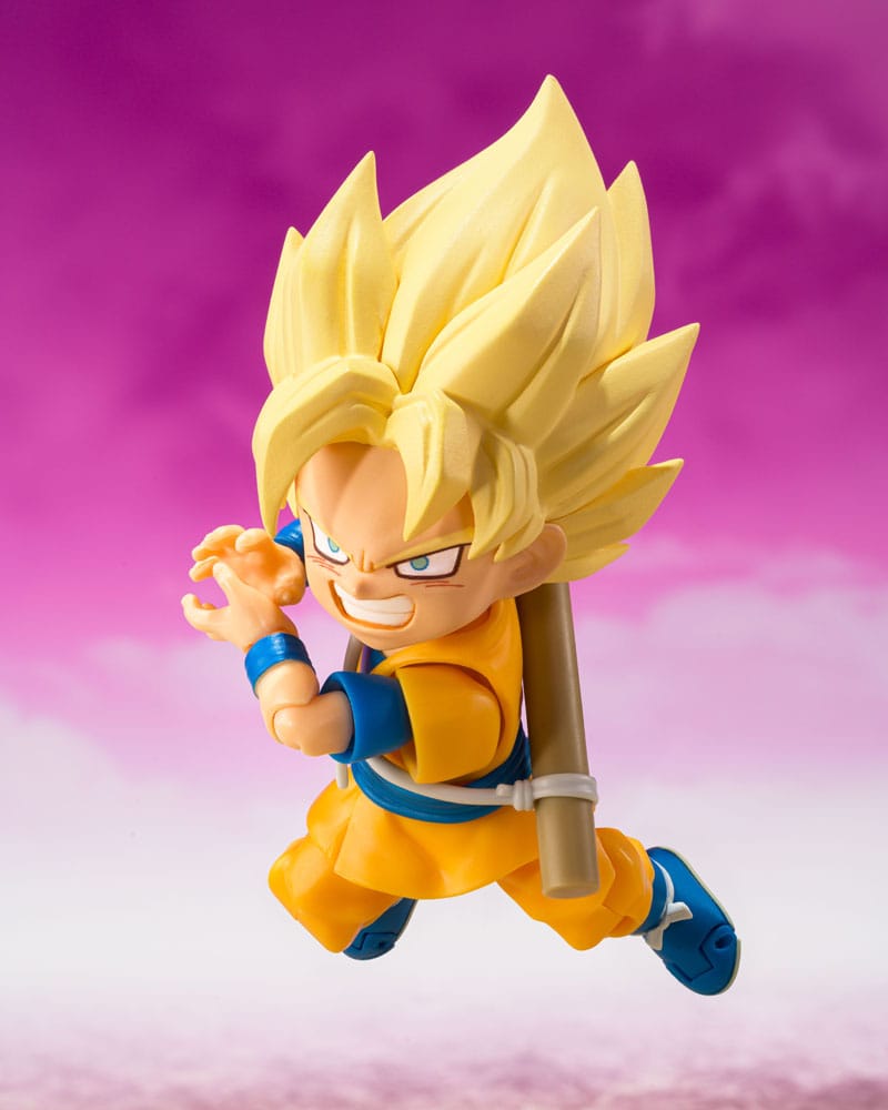 Dragon Ball S.H.Figuarts Action Figure Super Saiyan Son Goku (mini) Daima 8 cm DS Modellismo Dragon Ball S.H.Figuarts Action Super Saiyan