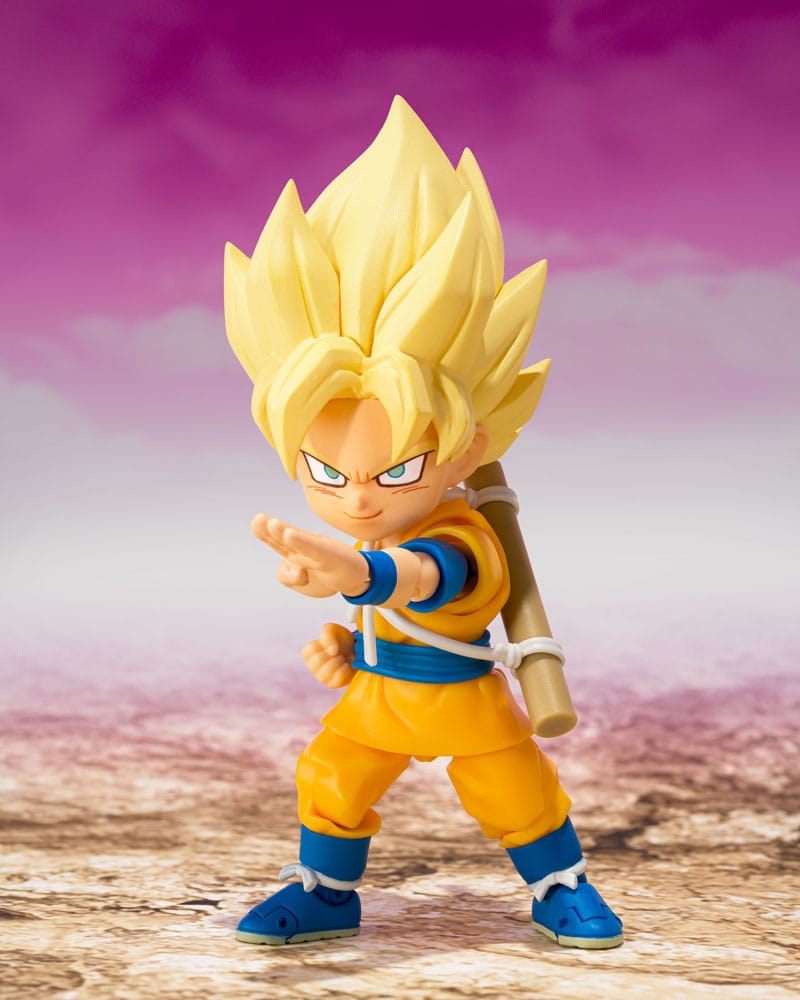 Dragon Ball S.H.Figuarts Action Figure Super Saiyan Son Goku (mini) Daima 8 cm DS Modellismo Dragon Ball S.H.Figuarts Action Super Saiyan