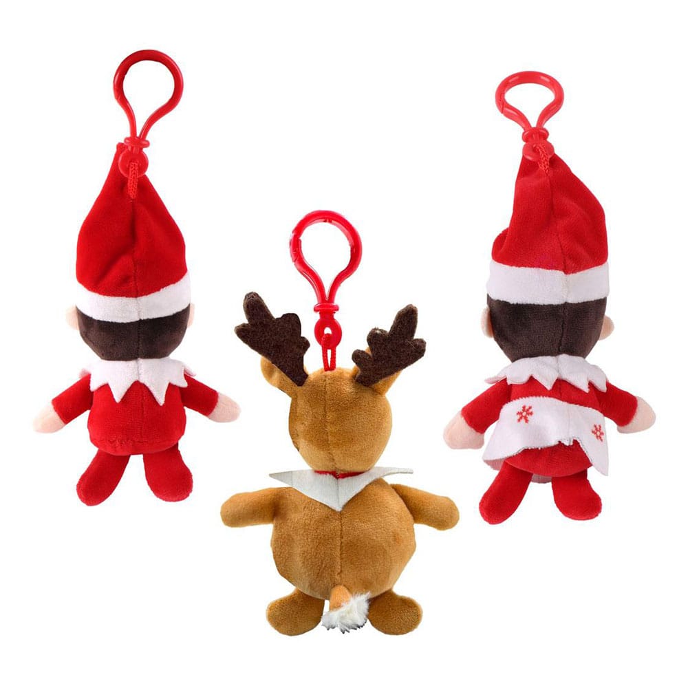 Portachiavi peluche Elf On The Shelf 12 cm Assortment (16) DS Modellismo Portachiavi peluche Elf On Shelf Assortment