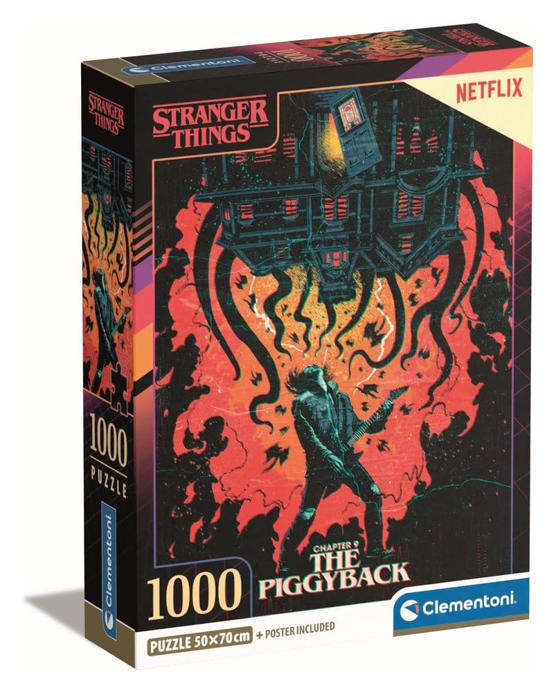 Puzzle Stranger Things Chapter 9 The Piggyback (1000 pieces) DS Modellismo Puzzle Stranger Things Chapter 9 Piggyback