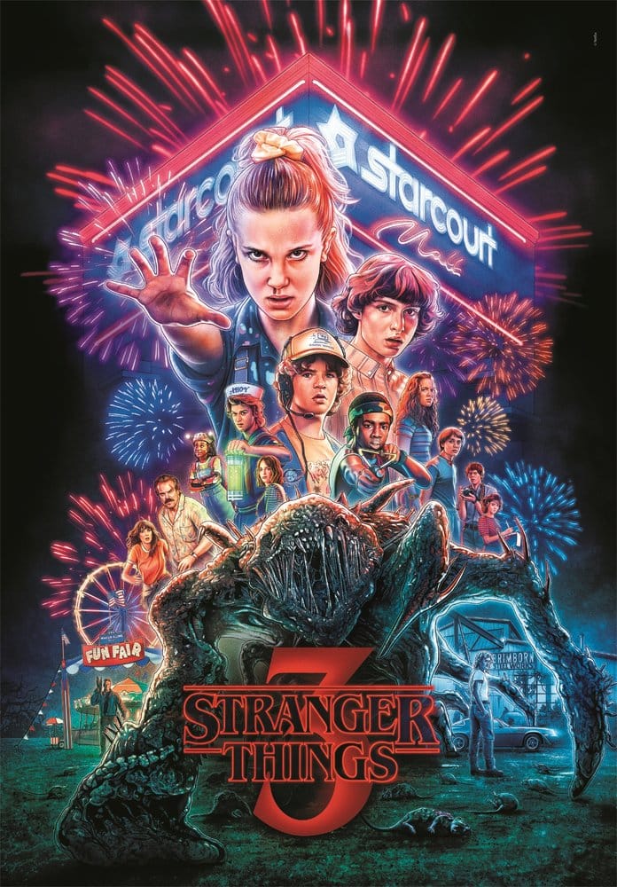 Puzzle Stranger Things Stranger Things 3 (1000 pieces) DS Modellismo Puzzle Stranger Things Stranger Things 3